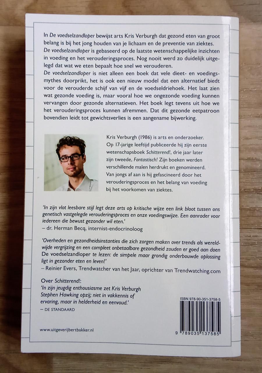 Boek de voedselzandloper van Kris Verburgh