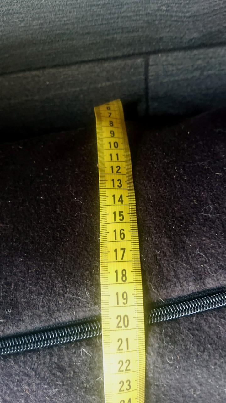 Vijf hele grote lounge/ bank kussens B 75 X L50 x H 20