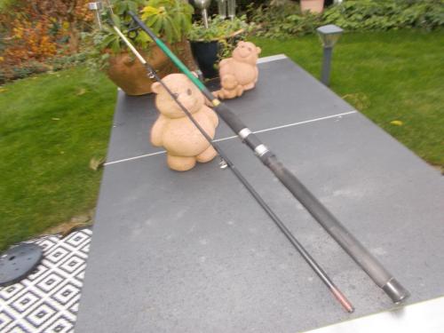 Tweedelige boothengel "SILSTAR Carbo Glasss Boat "210 cm w.g 300gr