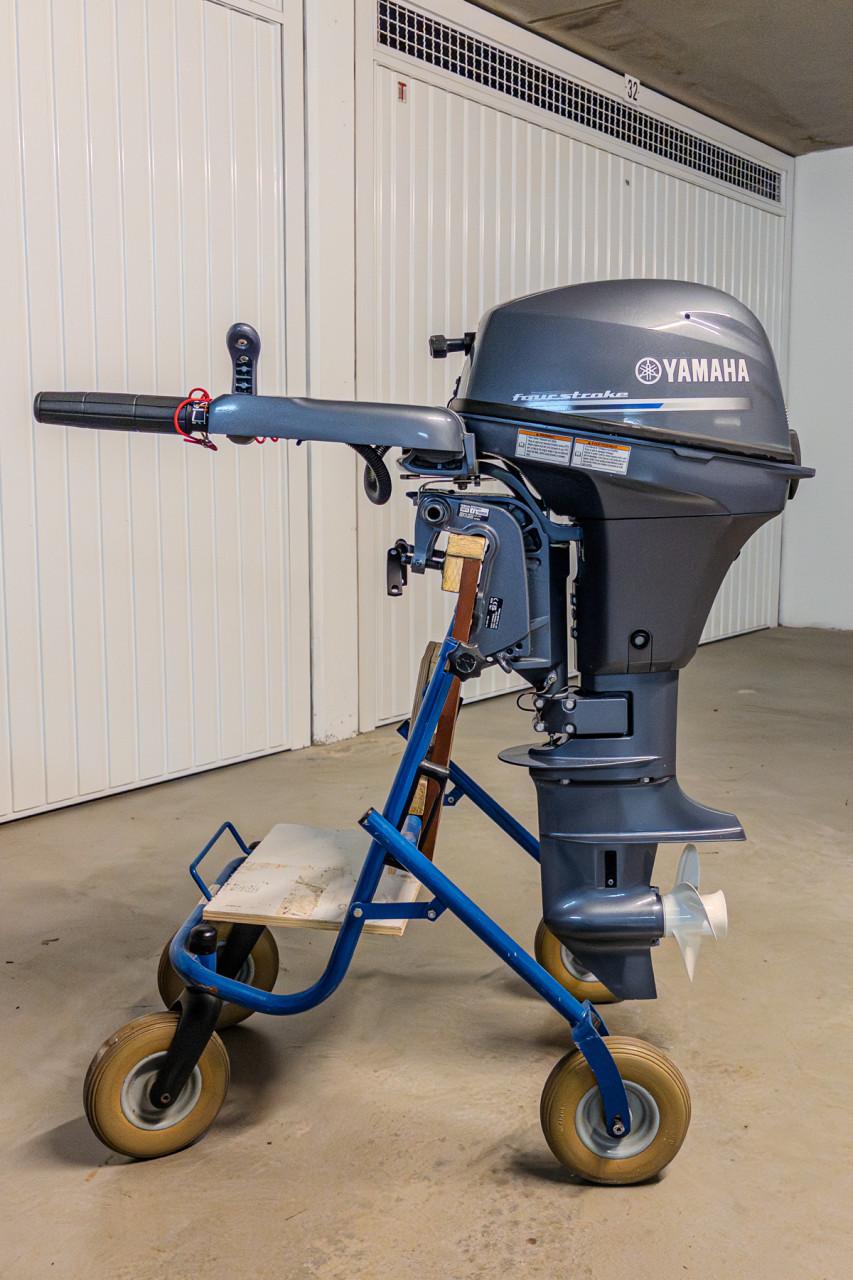 Buitenboordmotor YAMAHA 6 PK 2 cilinder Viertakt kortstaart