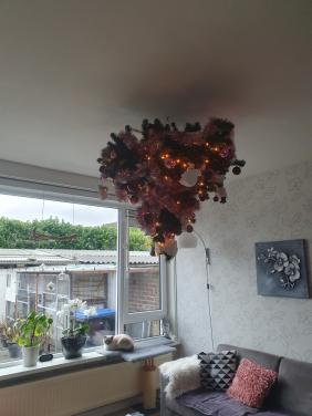 Plafond kerstboom