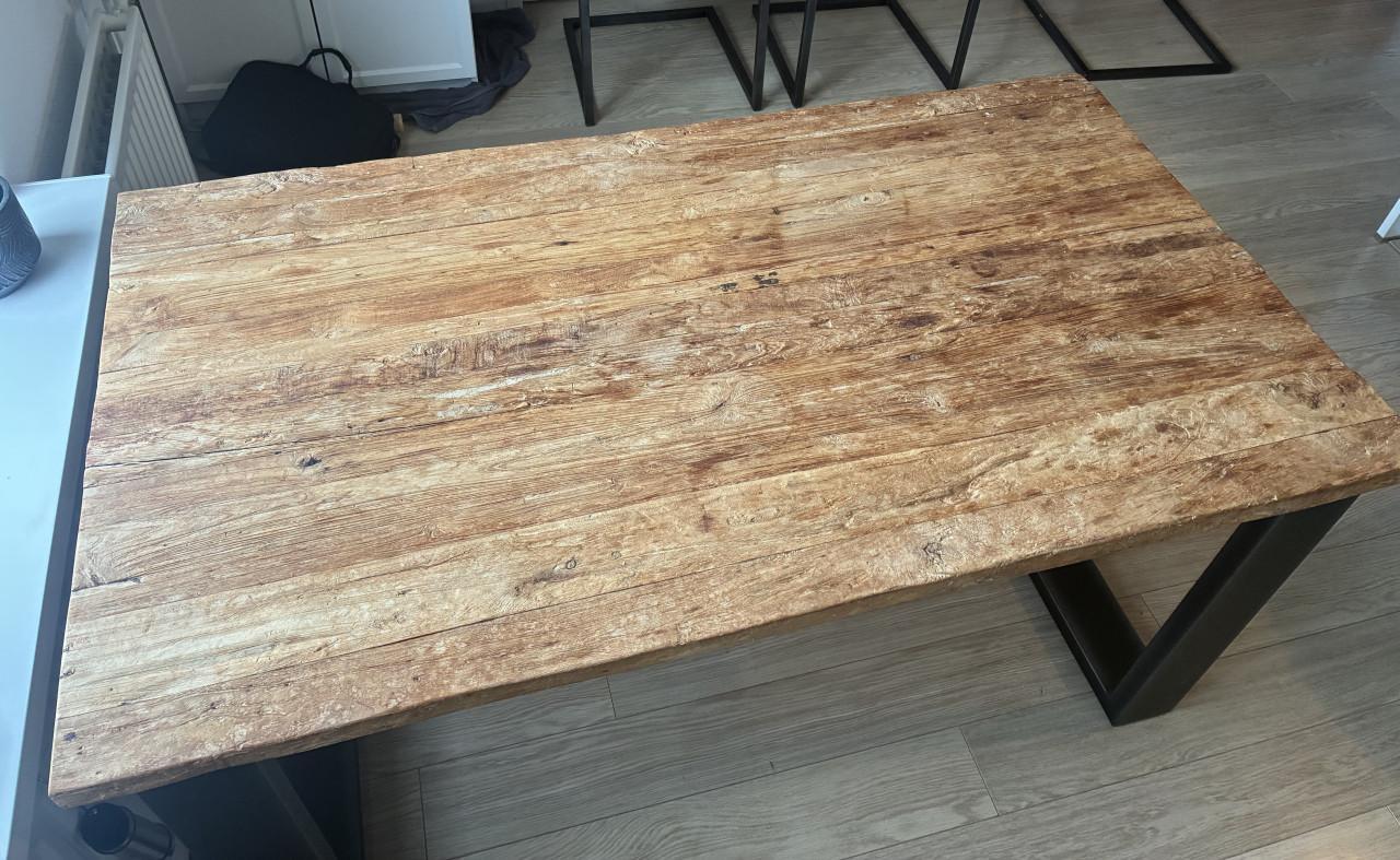 Pronto Wonen Romaro Teakhouten Eettafel 160x90