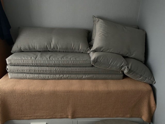 Weerbestendige loungebank kussens