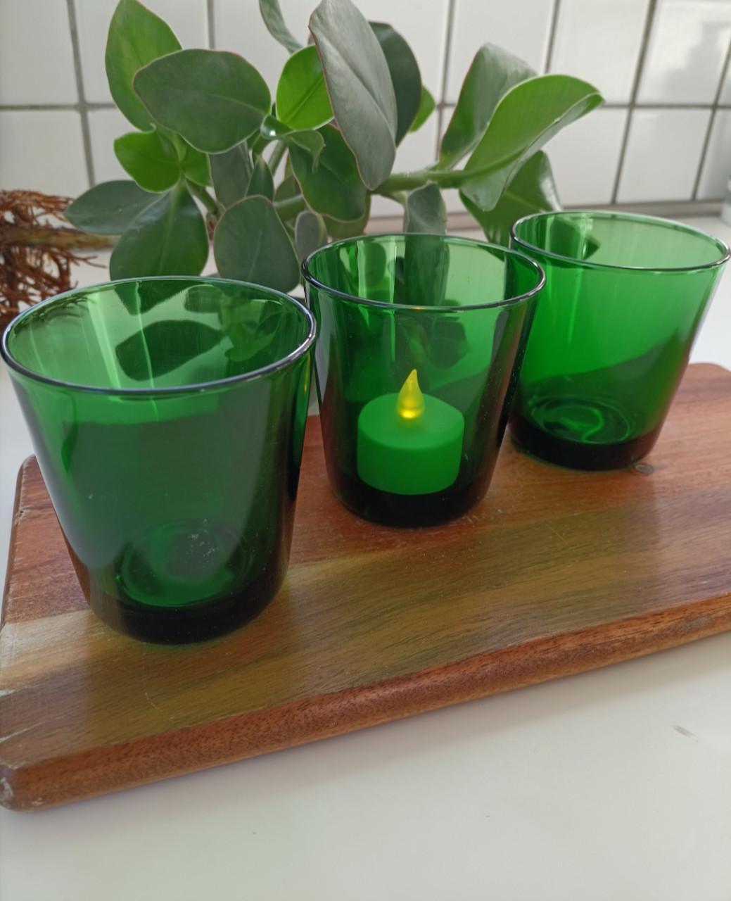 3x Retro glaasjes voor €2,50