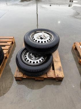 3 Hankook zomerbanden met velg