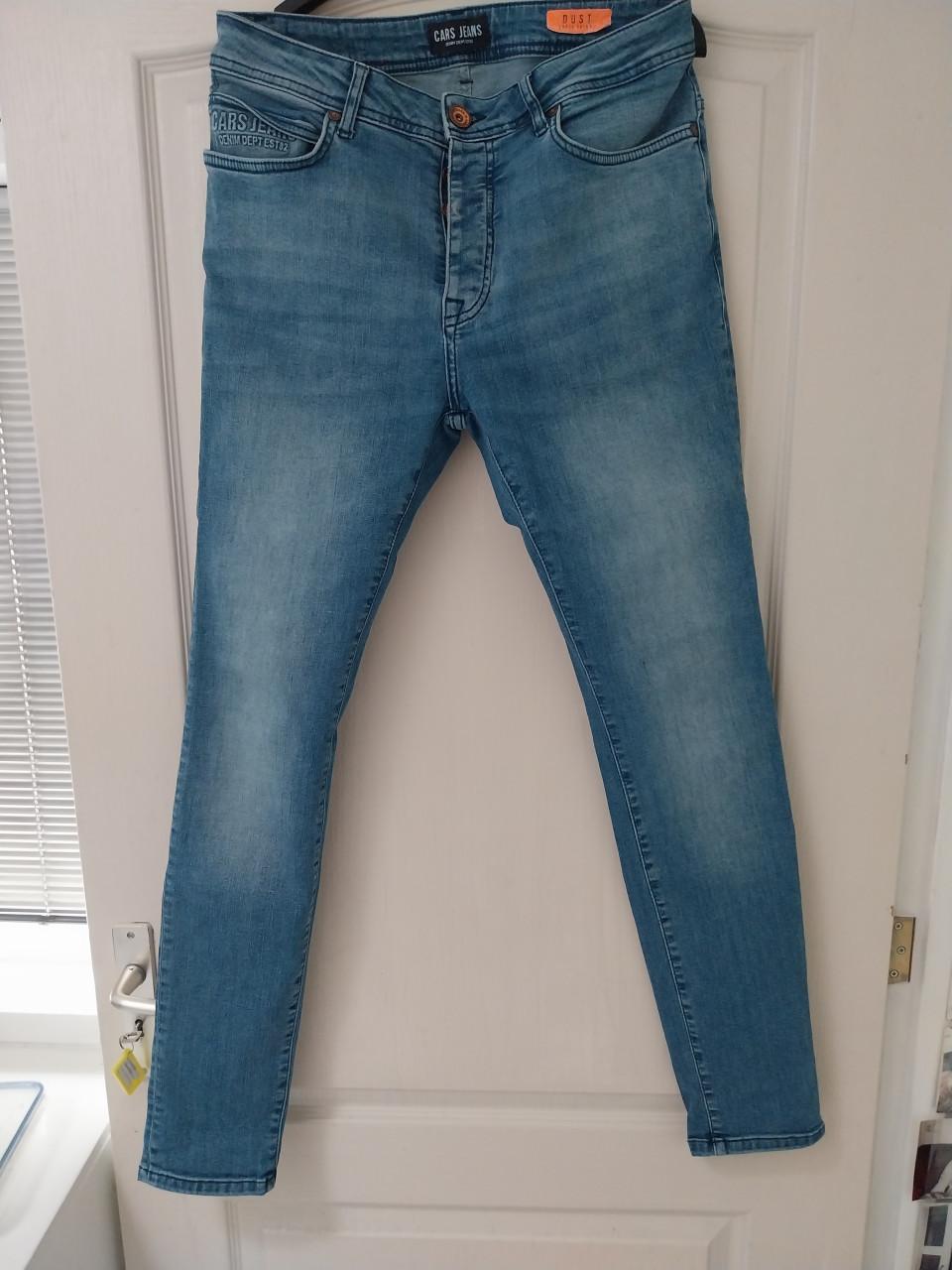 Cars Jeans Denim Dust Super Skinny 70Ties Blue Size 33/32