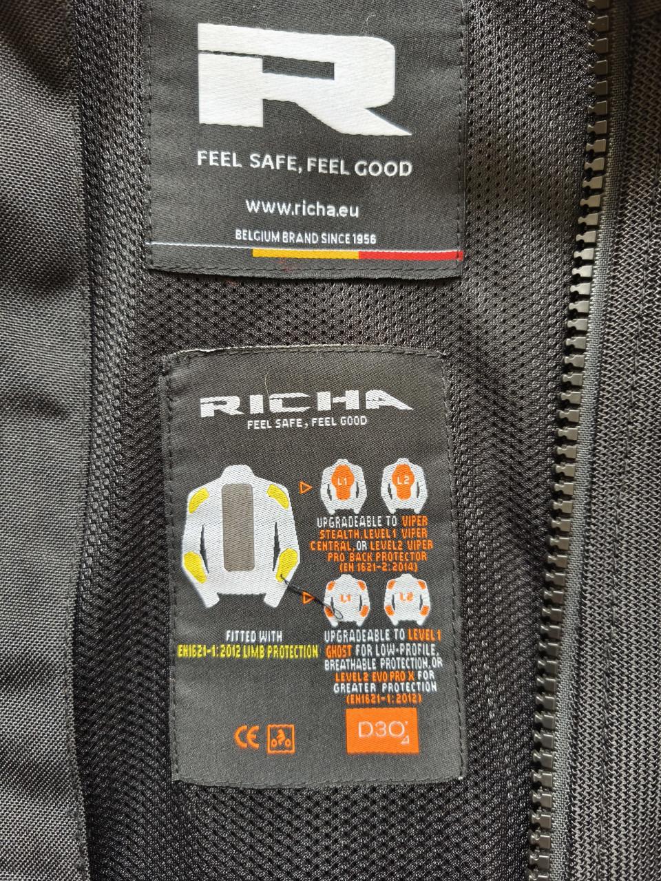 Te koop RICHA zomer doorwaai motorjack.