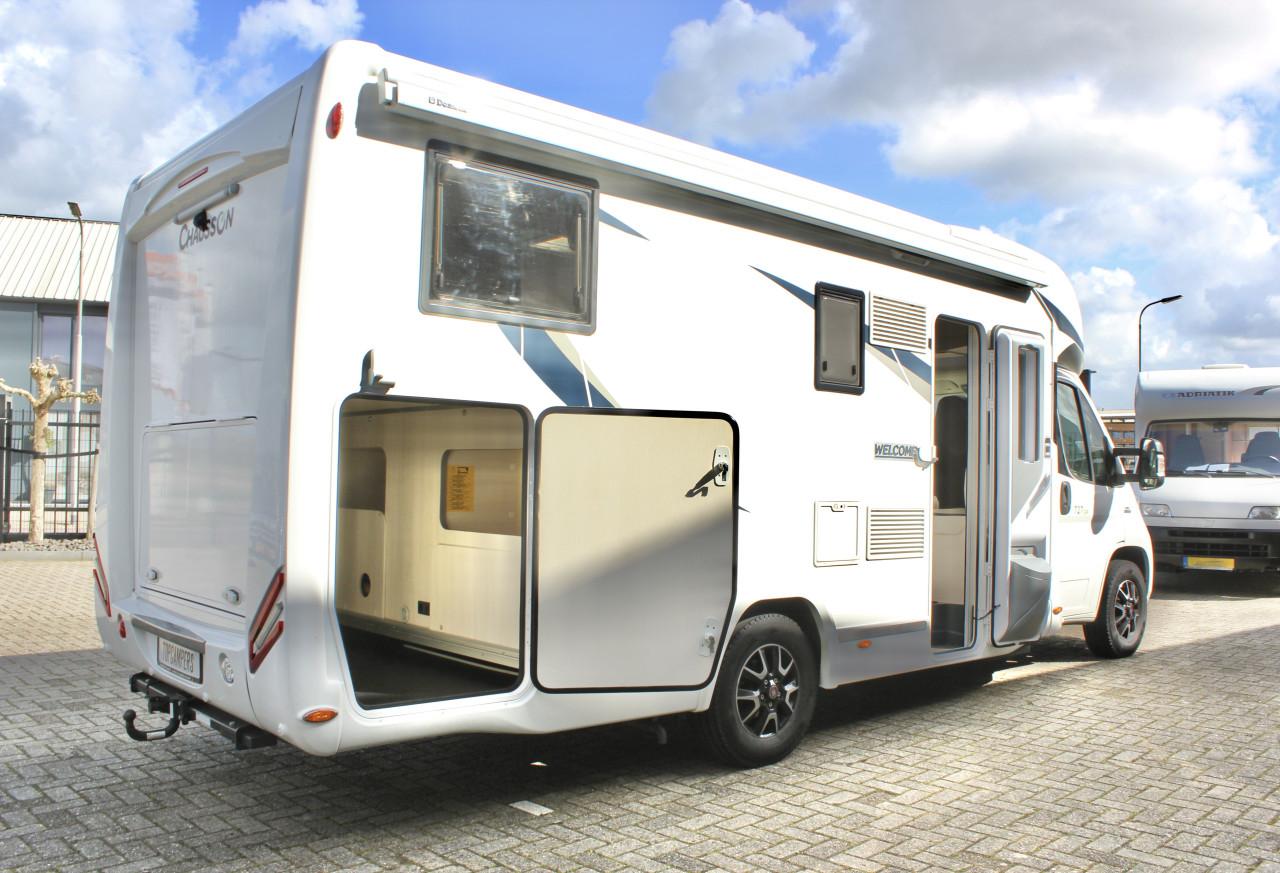 Chausson Welcome 727GA(Lengtebedden, Nieuwstaat, Eerste eigenaar!!!)