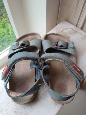 RED-RAG sandaaltjes ~ sandalen kind Red-Rag maat 26 ~ leder!