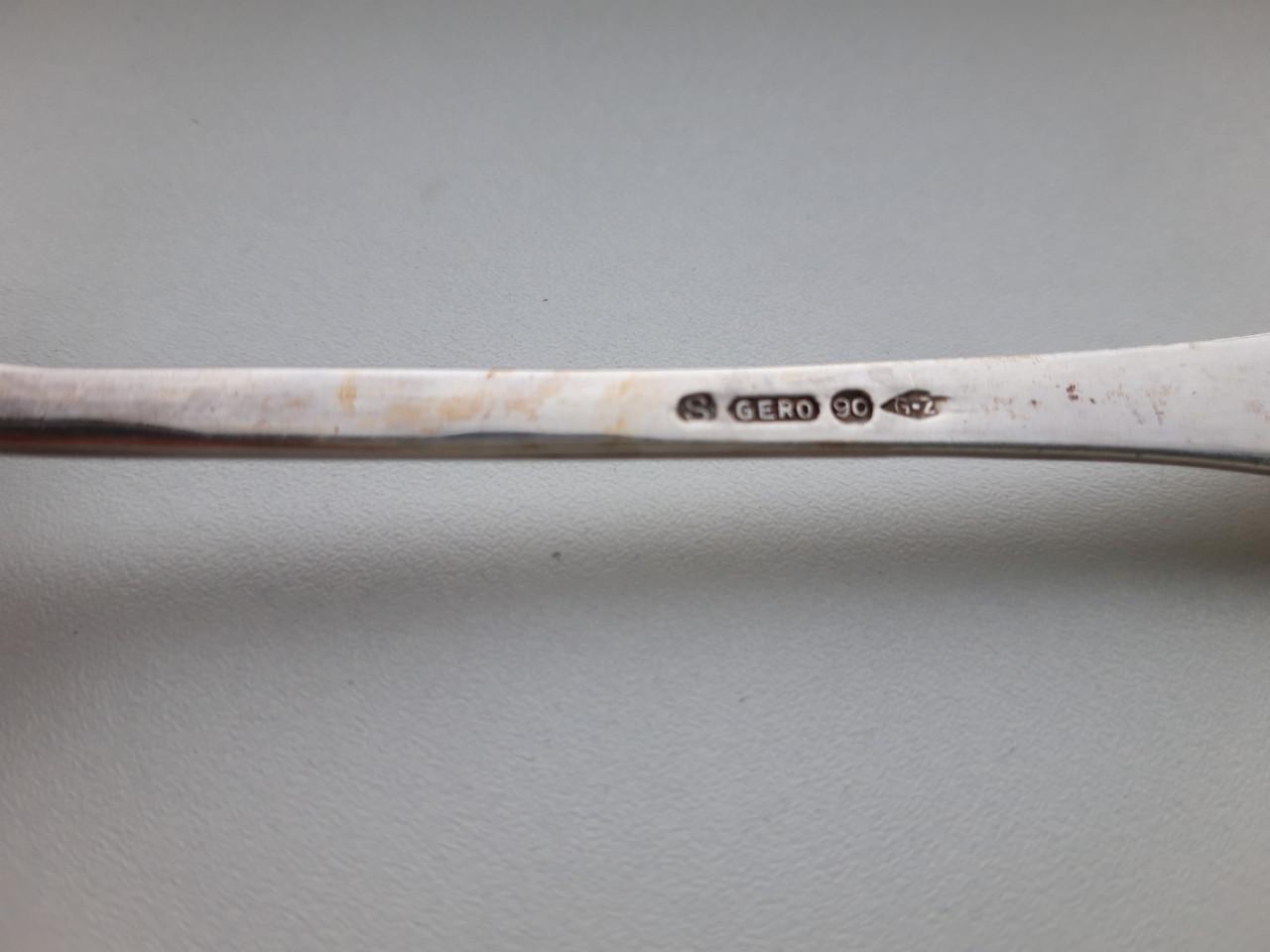 Zilver/verzilverd (antiek) serviesgoed