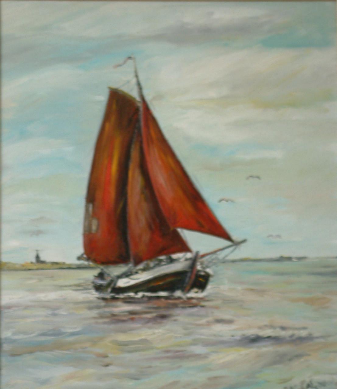 Kotter  verbouwde botter 4 gebroeders Caljouw +==   arm 17 en  27  kotter