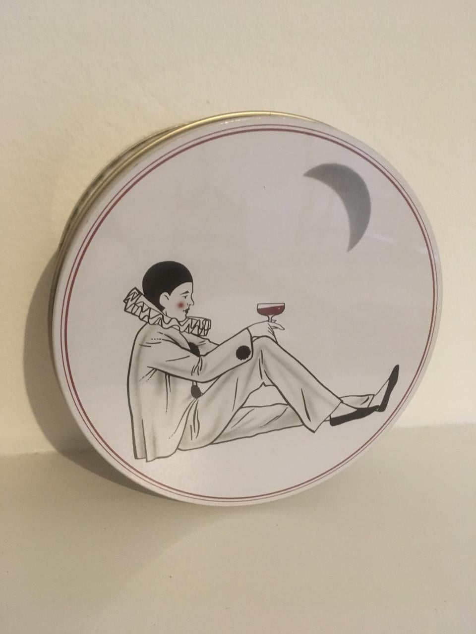 Leuke jaren 80 Pierrot koektrommel