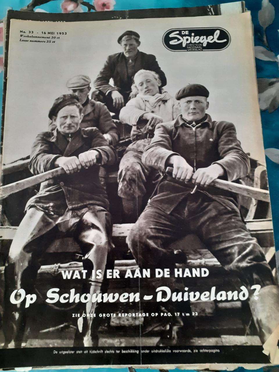 Tijdschrift de spiegel 1953