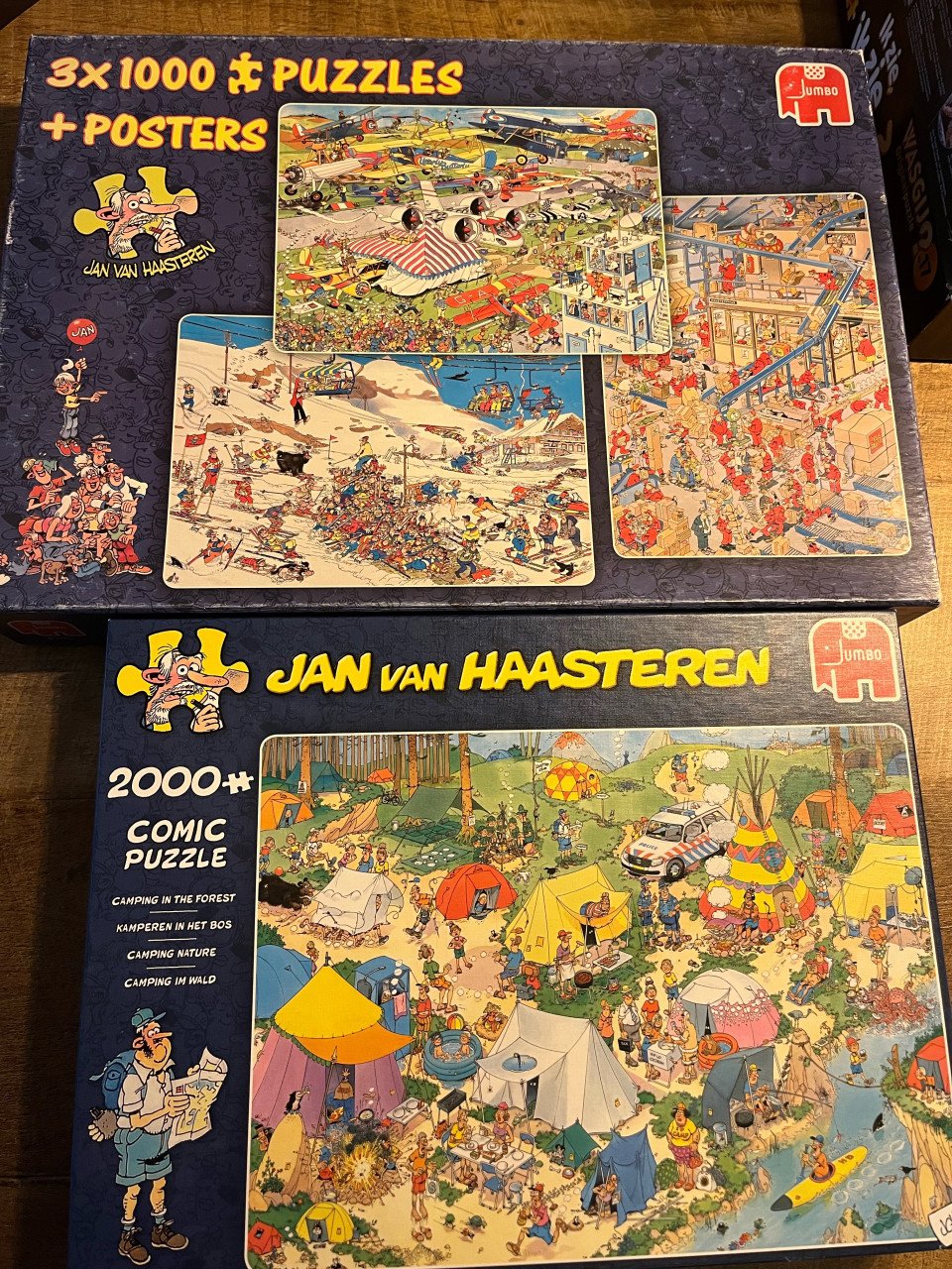Jan van haasteren/ Wasgij puzzels