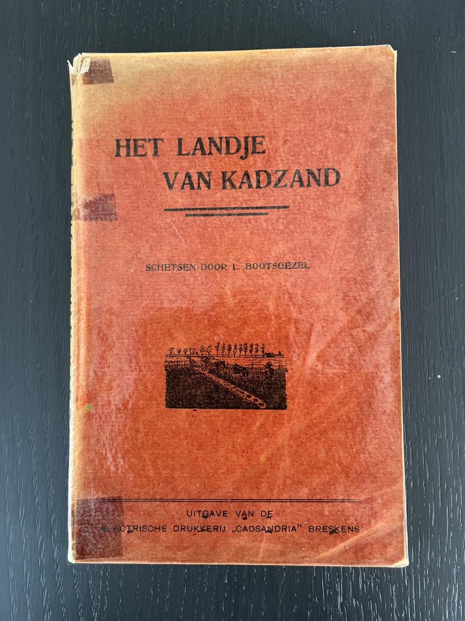 Het landje van Kadzand, 1e druk