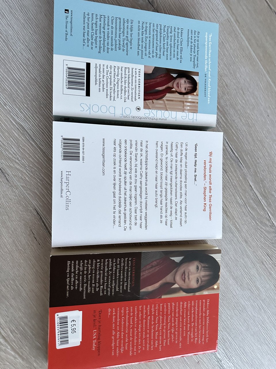 3 boeken Tess Gerritsen