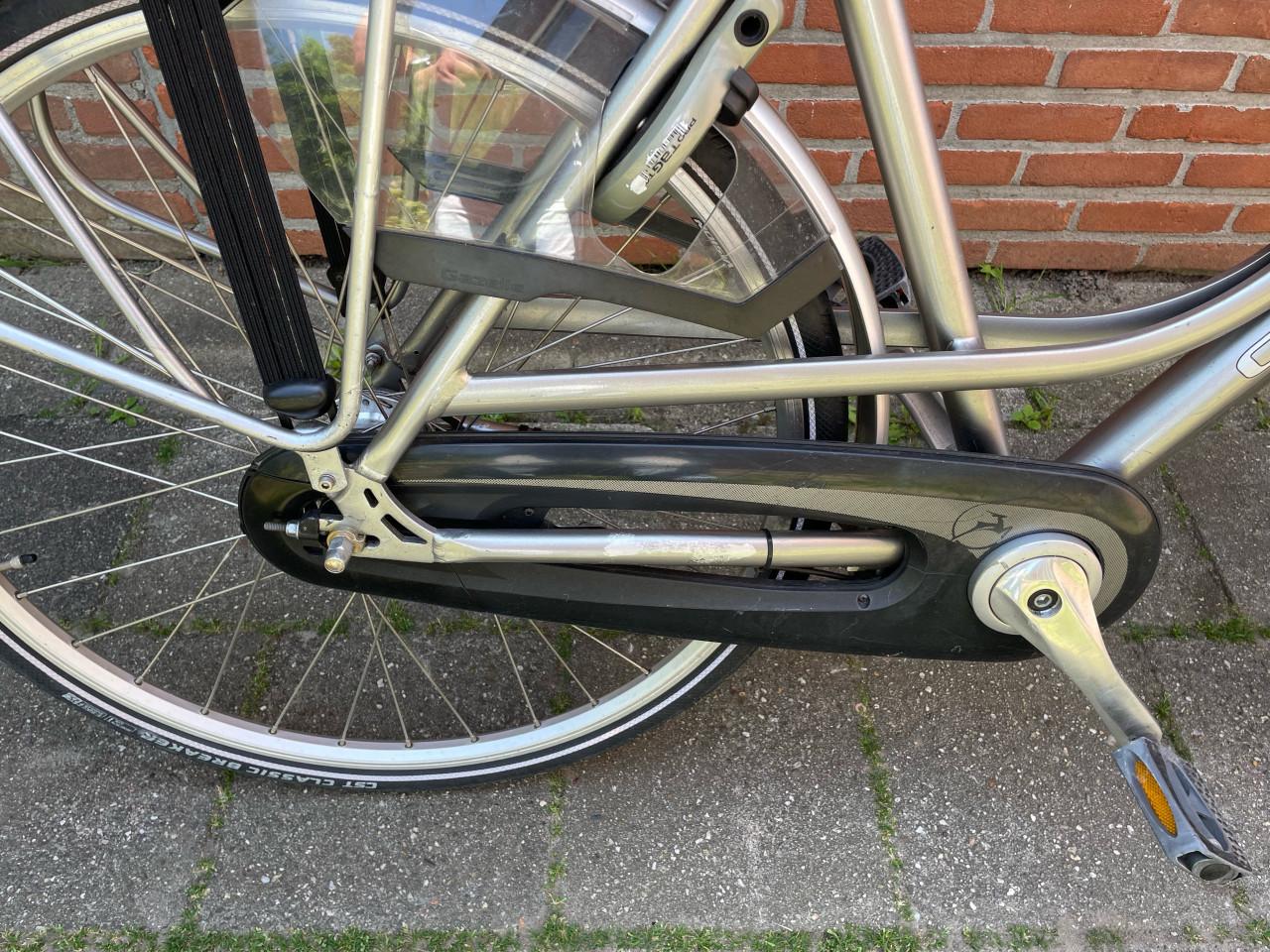 Damesfiets.