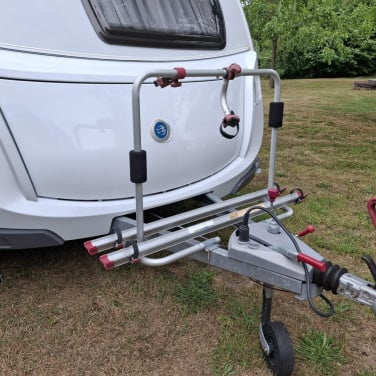 Fietsendrager voor caravan