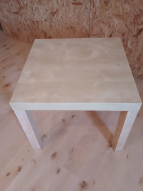Tafeltje Ikea 55 x 55 cm, hoog 45 cm