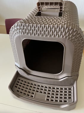 Curver kattenbak taupe