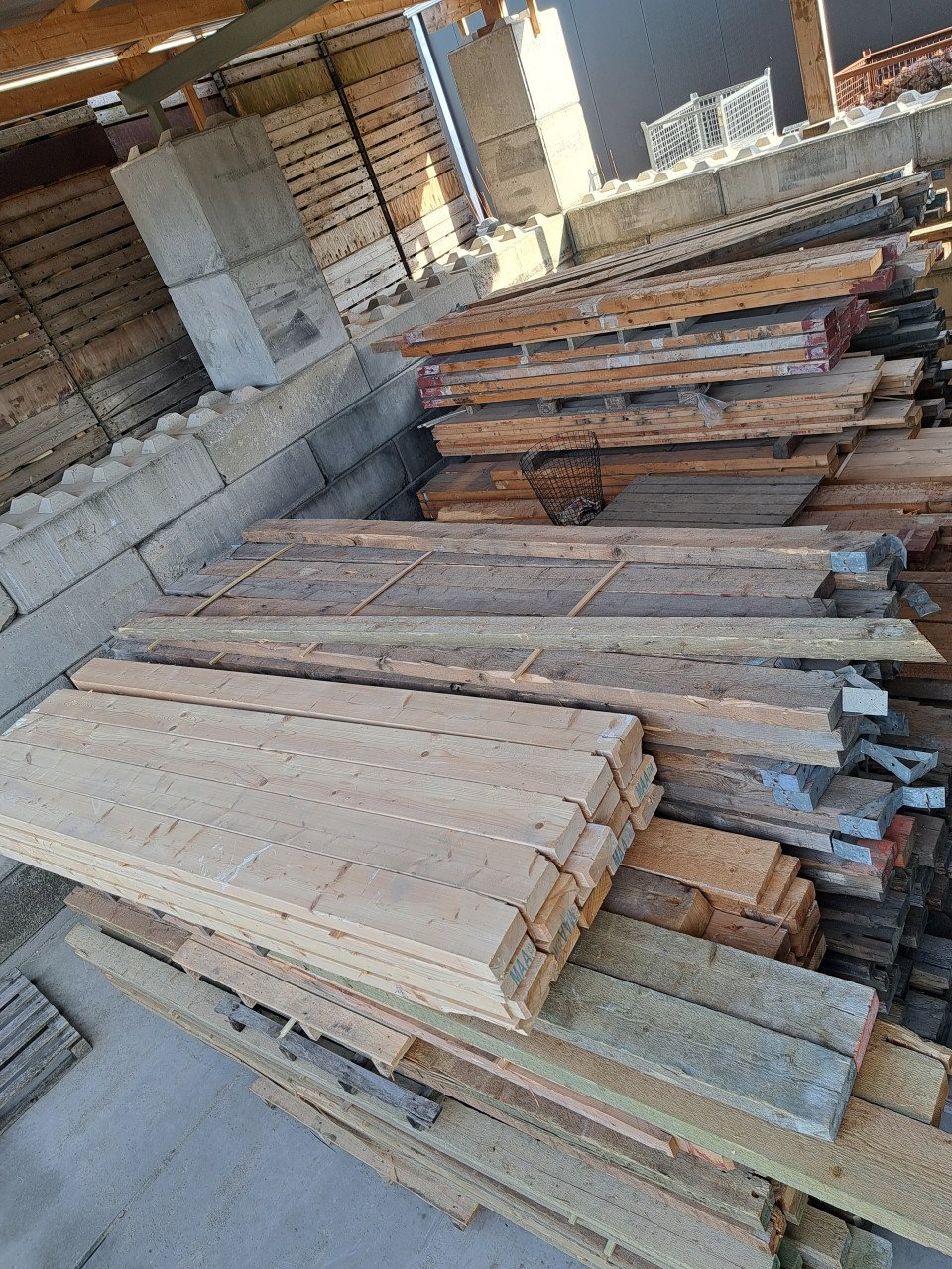 Houten balken/planken