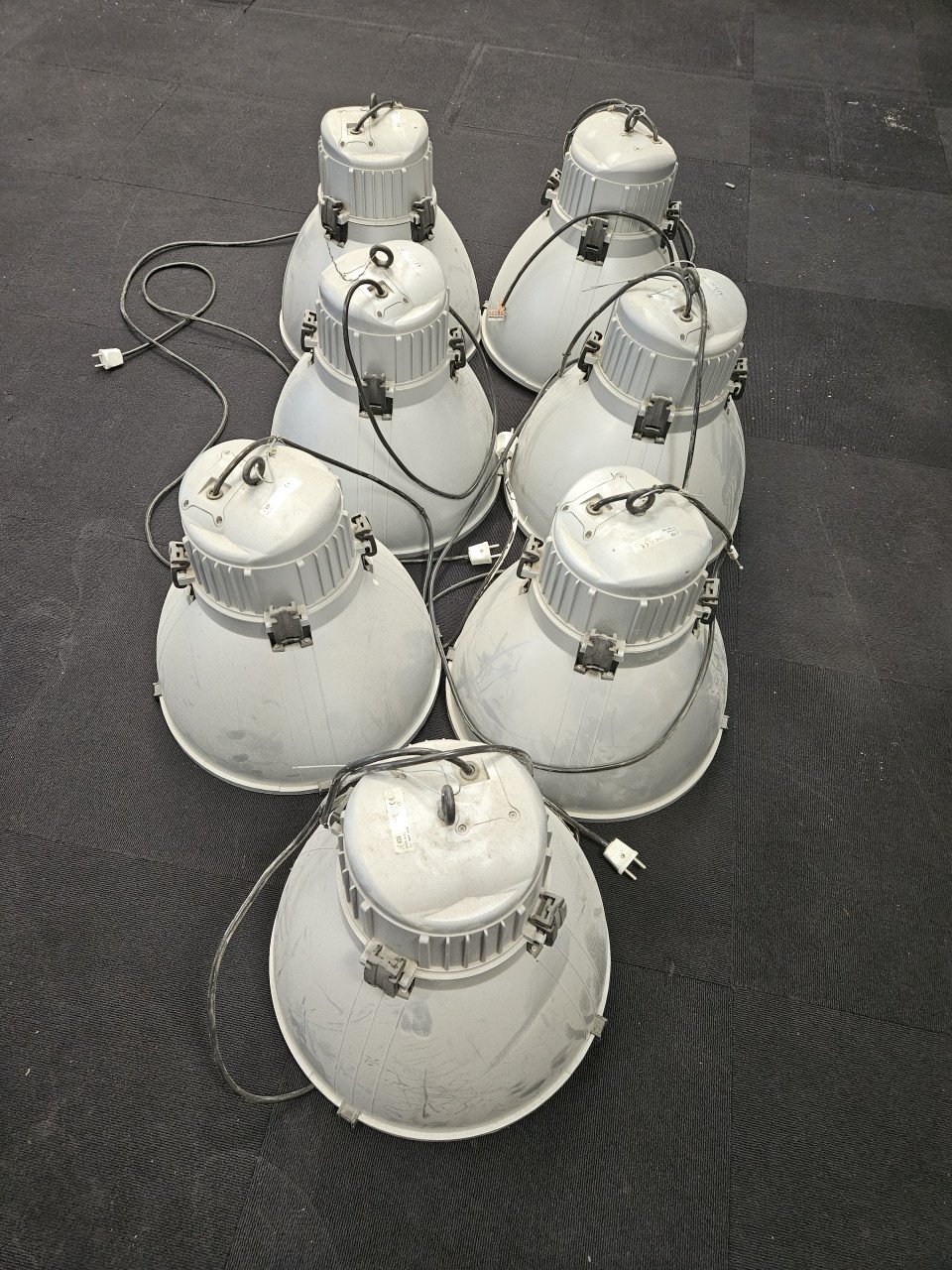 7 industrielle lampen