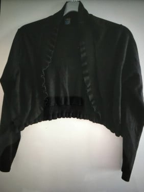 Bolero met roeseltje maat xl zgan