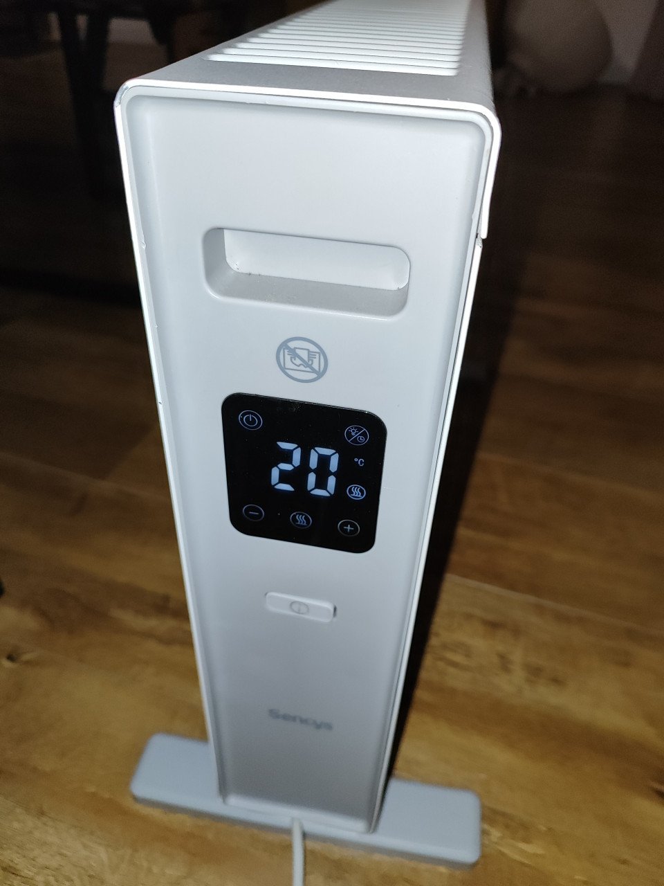 Sencys convectorkachel digitaal 2000 watt