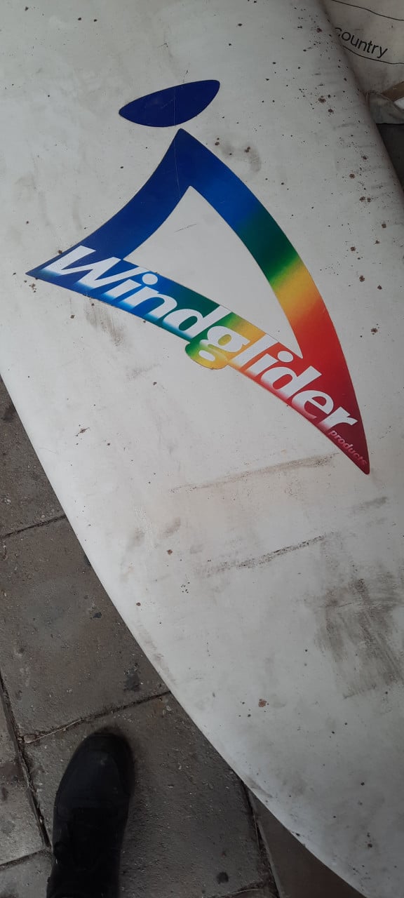 Oldskool Windsurfplank Aloha Windglider