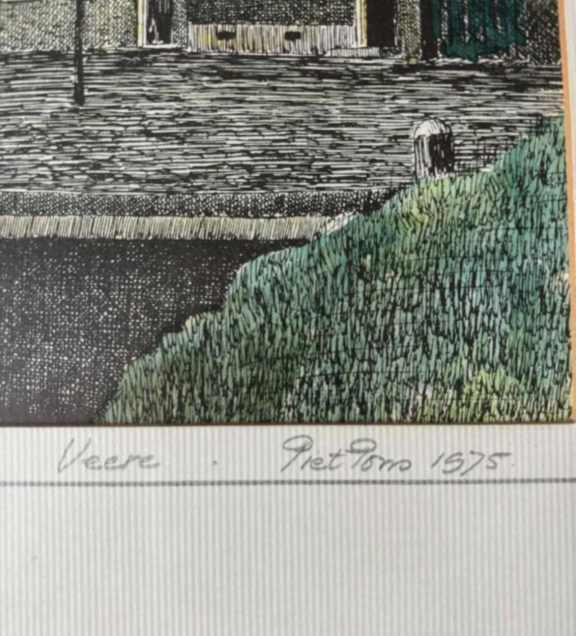 Stadsgezicht van het historische Veere
