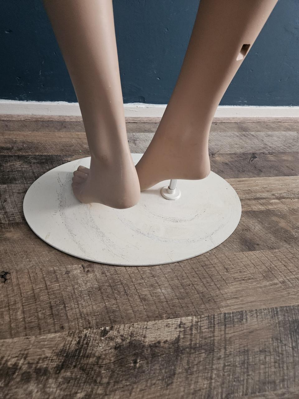 Unieke mannequin/paspop