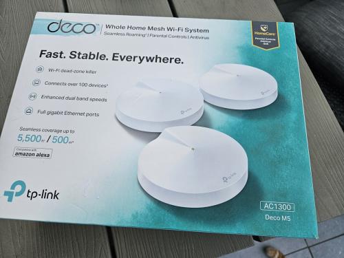 TP-Link Deco M5 AC1300 Whole Home Mesh Wi-Fi Systeem