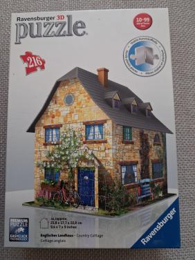3D Puzzel Ravensberger Engelse Cottage
