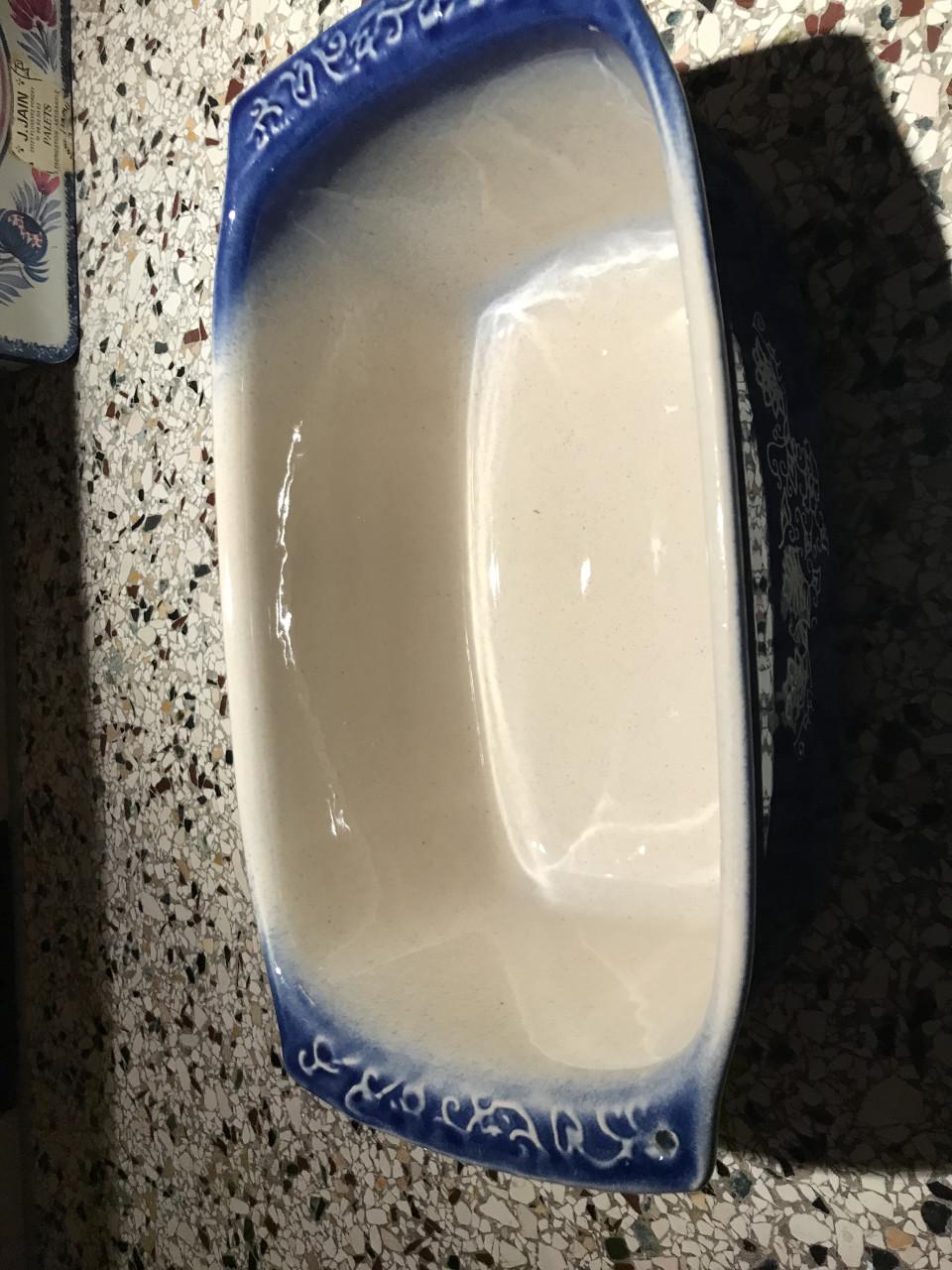 Blauwe Bretonse ovenschaal