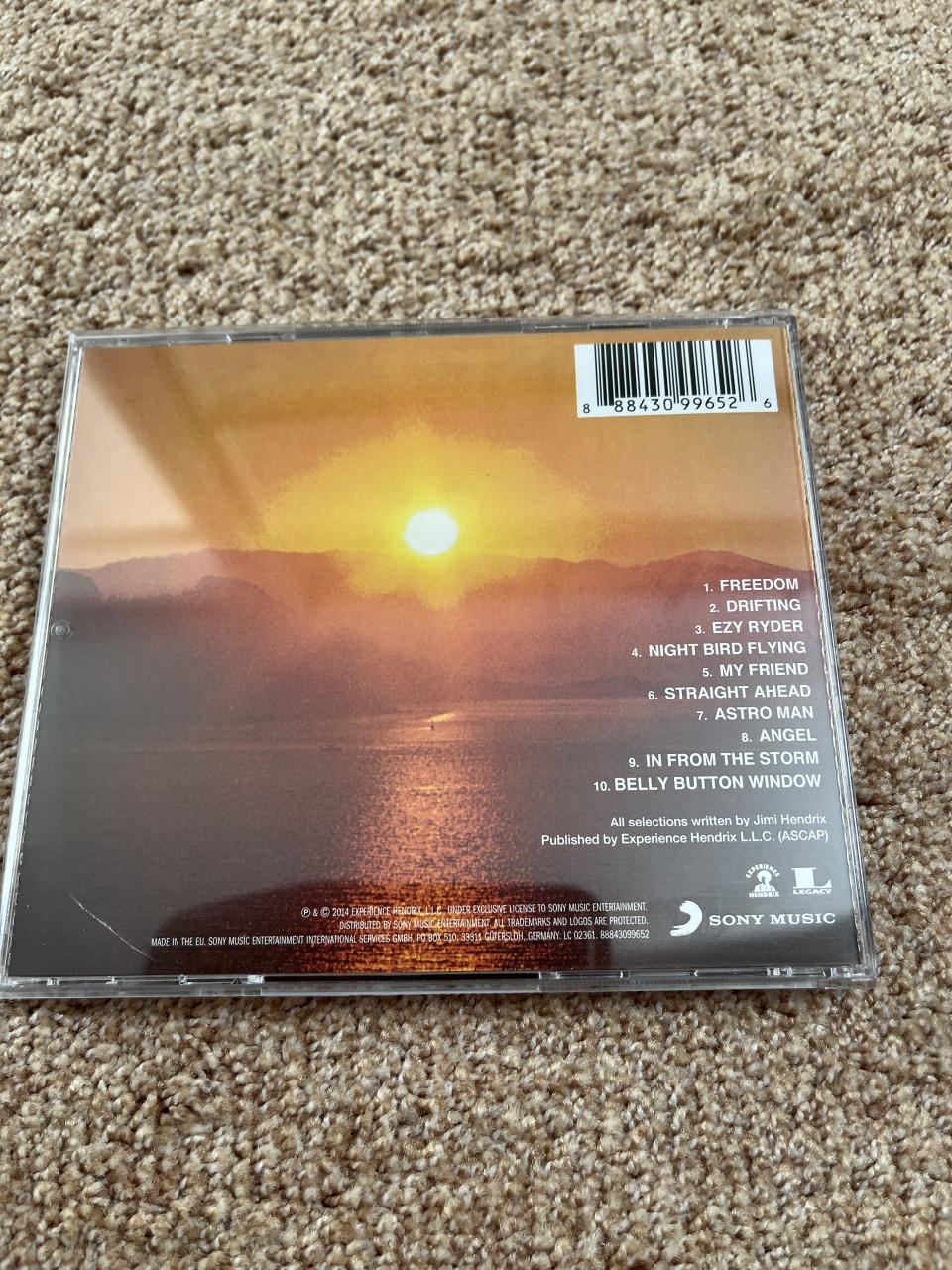 Cd- Jimi Hendrix, titel: The Cry of Love