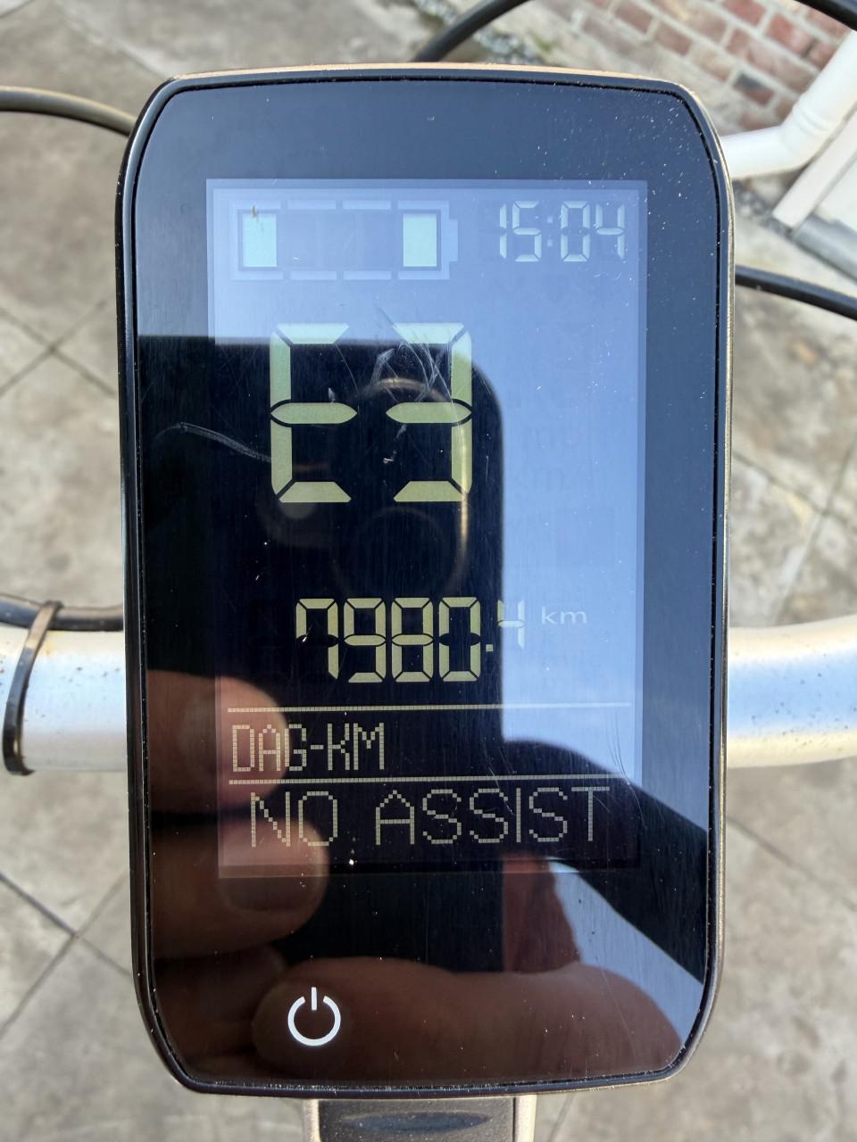 Gazelle Ebike Orange-C7+ matzwart accustoring compleet of voor onderdelen