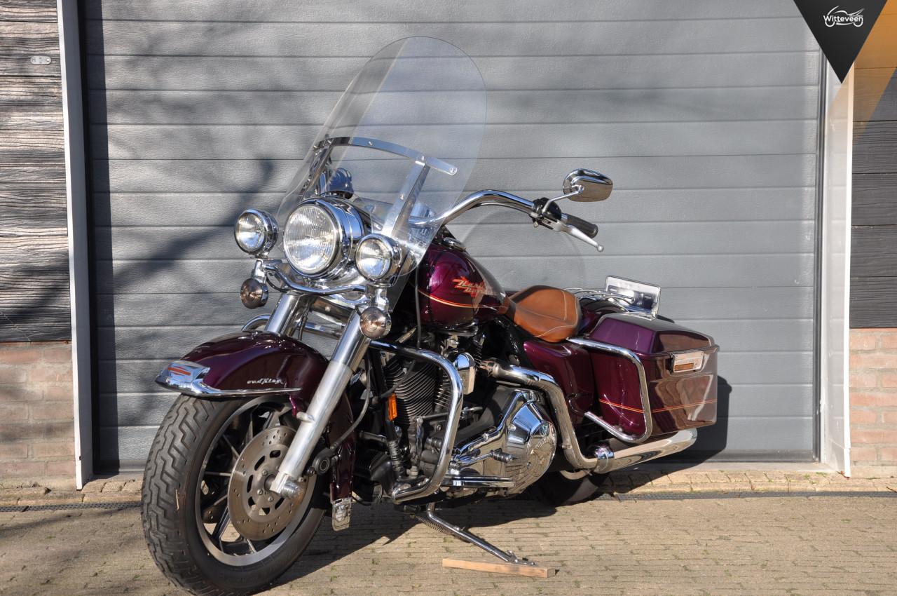 Harley Davidson FLHR Road King 1340 Evo Zeer nette motor