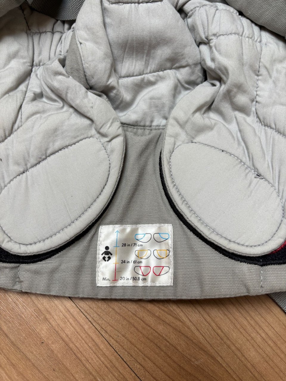 Ergobaby adapt draagzak pearl grey
