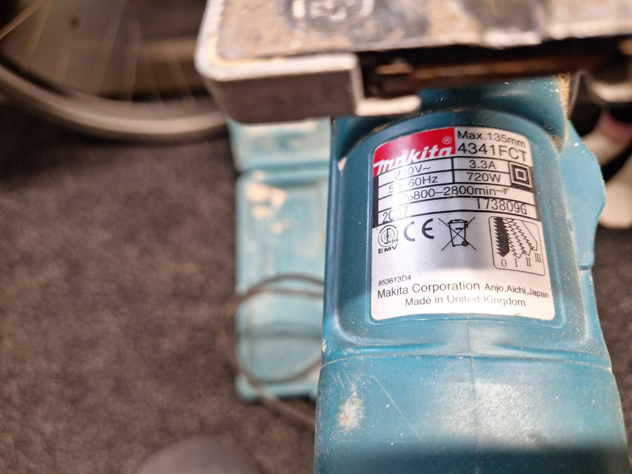 Makita 4341FCT Weinig gebruikt, goede staat