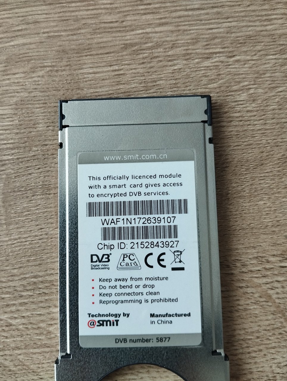 Module voor smartcard