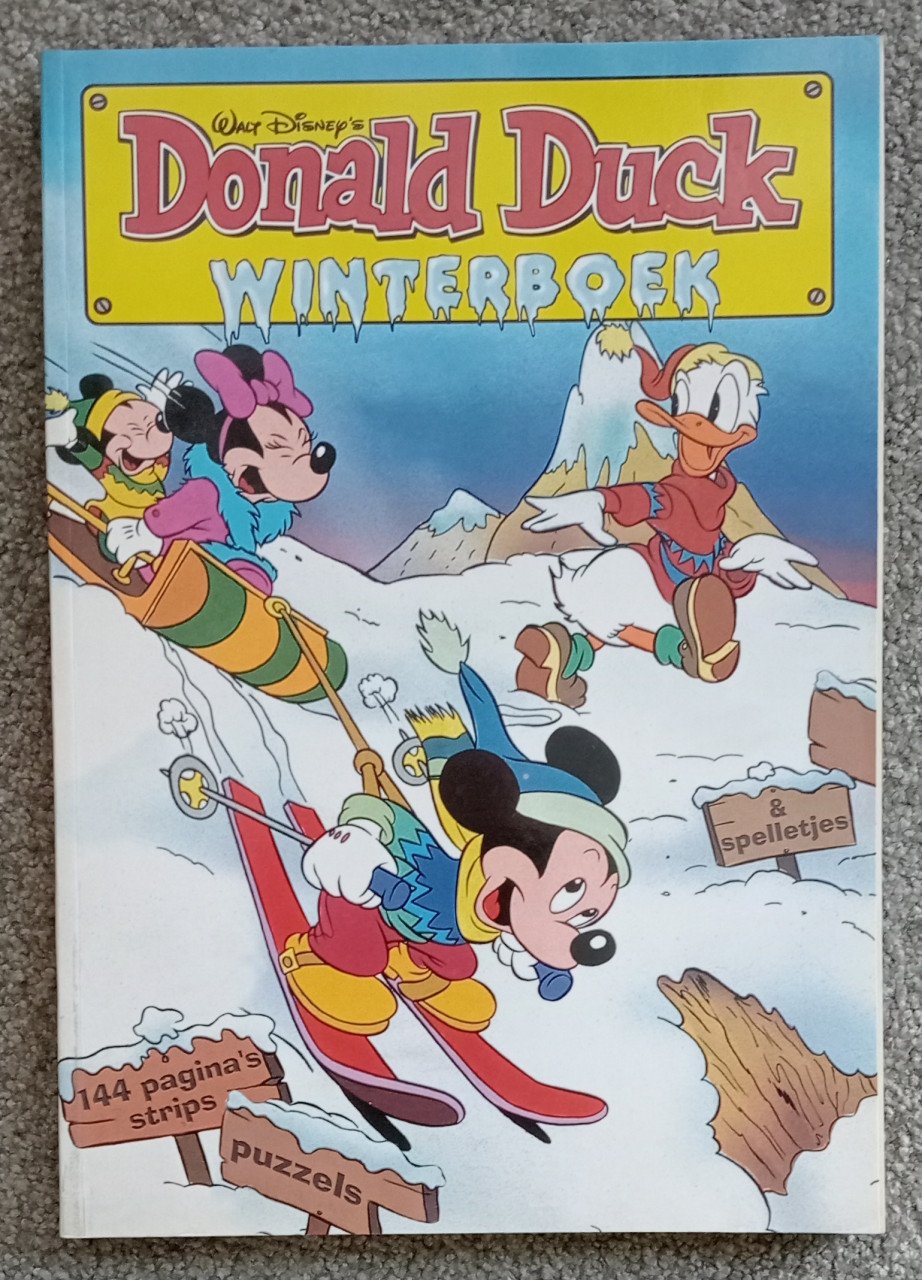 Donald Duck Winterboek 2001 in nieuwstaat
