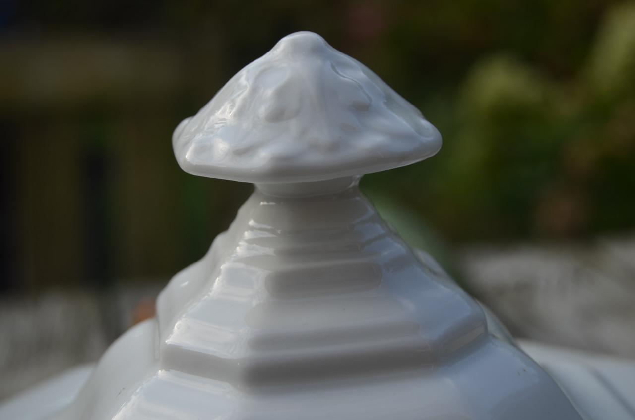 Fraaie 8 kantige terrine in prima staat