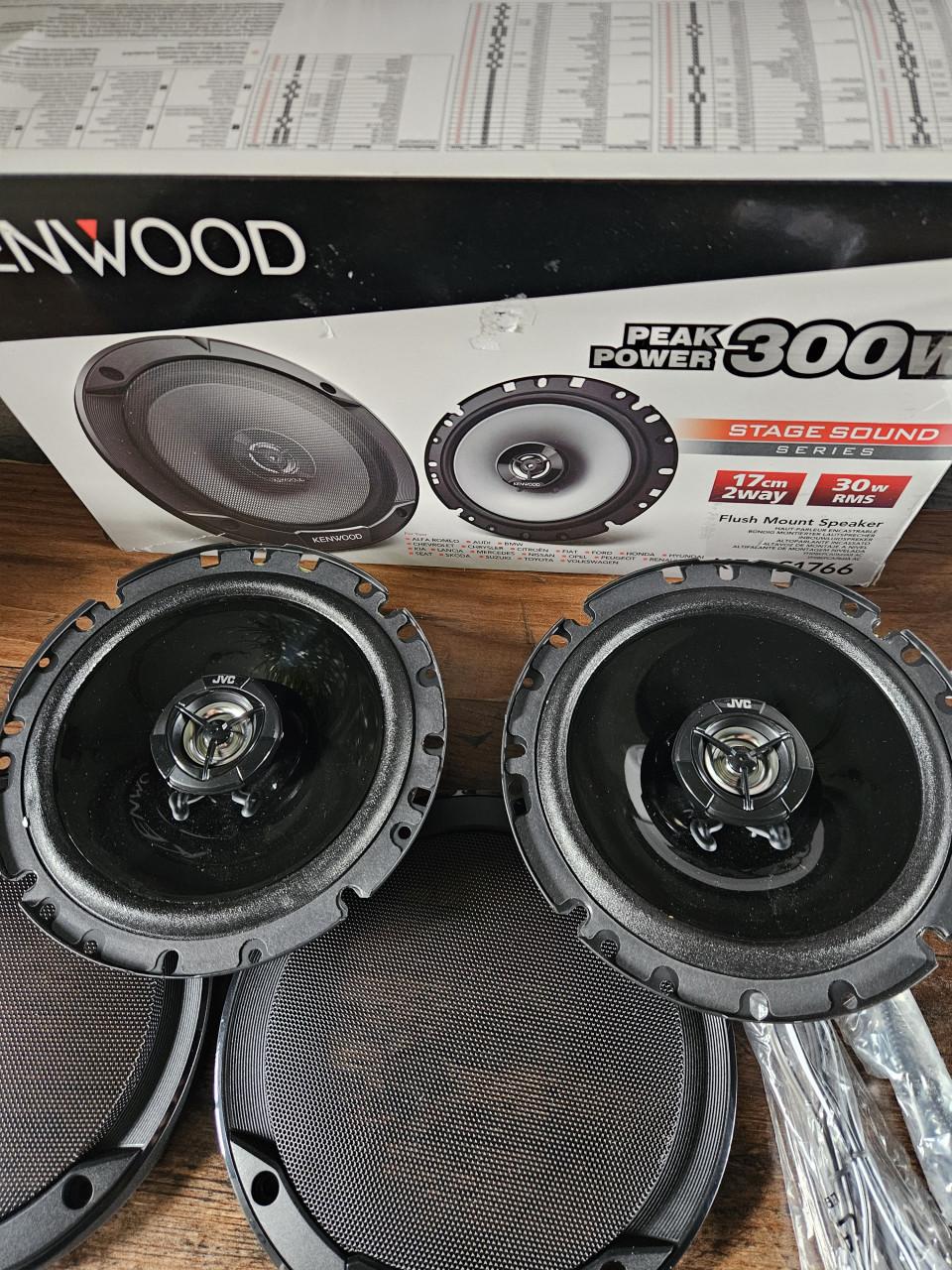 Nieuwe Kenwood CS-DR1720 2-weg luidsprekers - 300 Watt