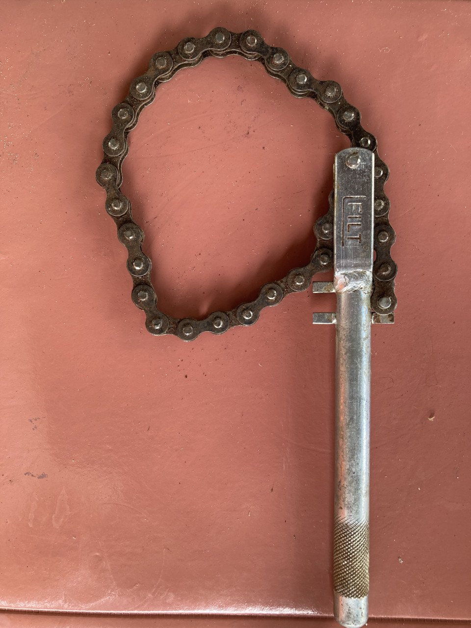 1 Oliefilter sleutel met ketting