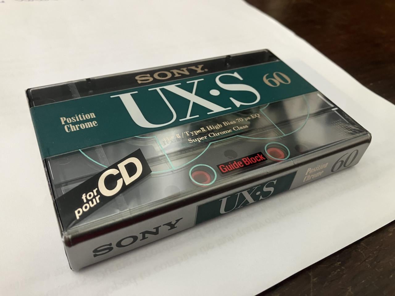 4x muziekcassettes gesealed Sony Metal-XR90 That's MG-X90 e.a.