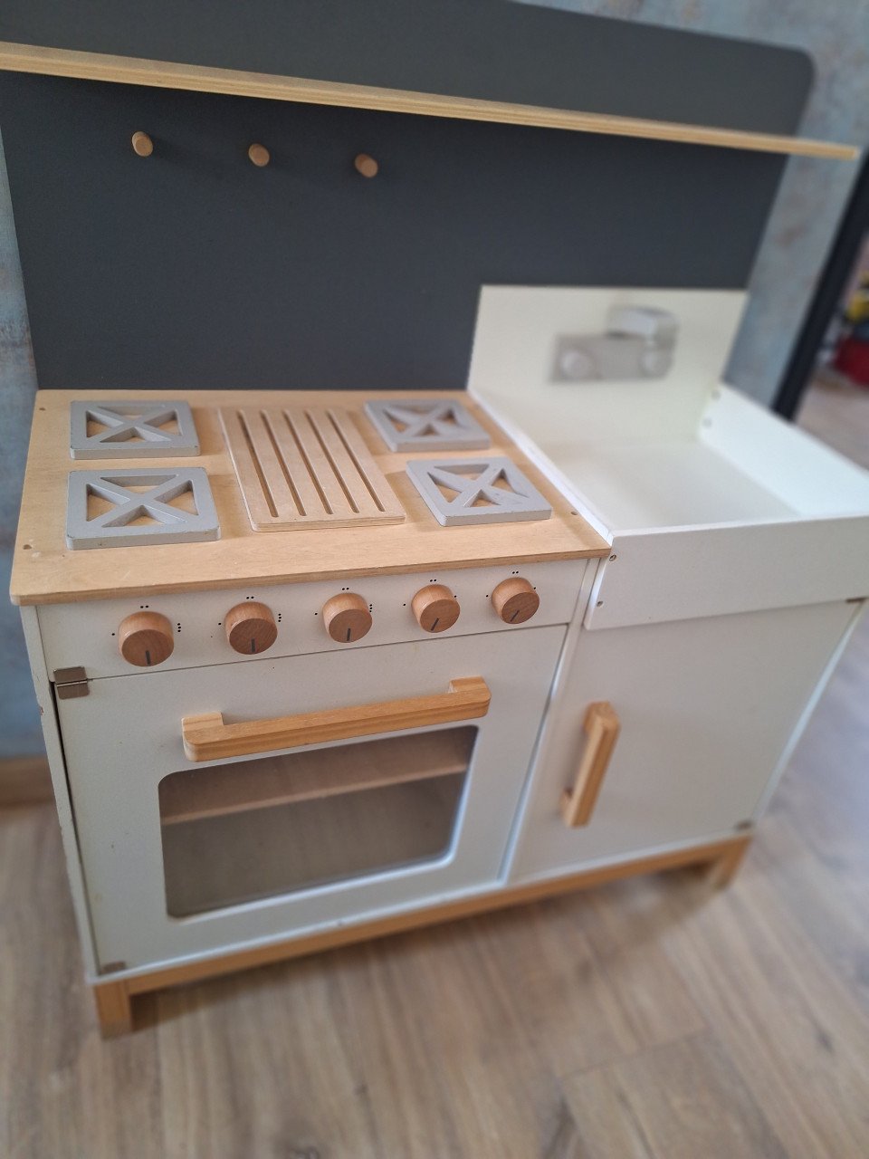 Houten speelkeuken