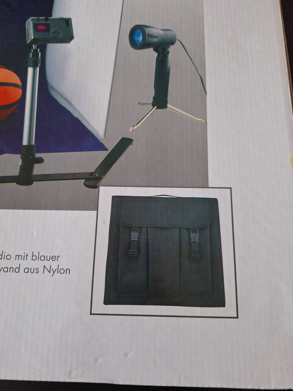 Opvouwbare foto studio met 2 lampen