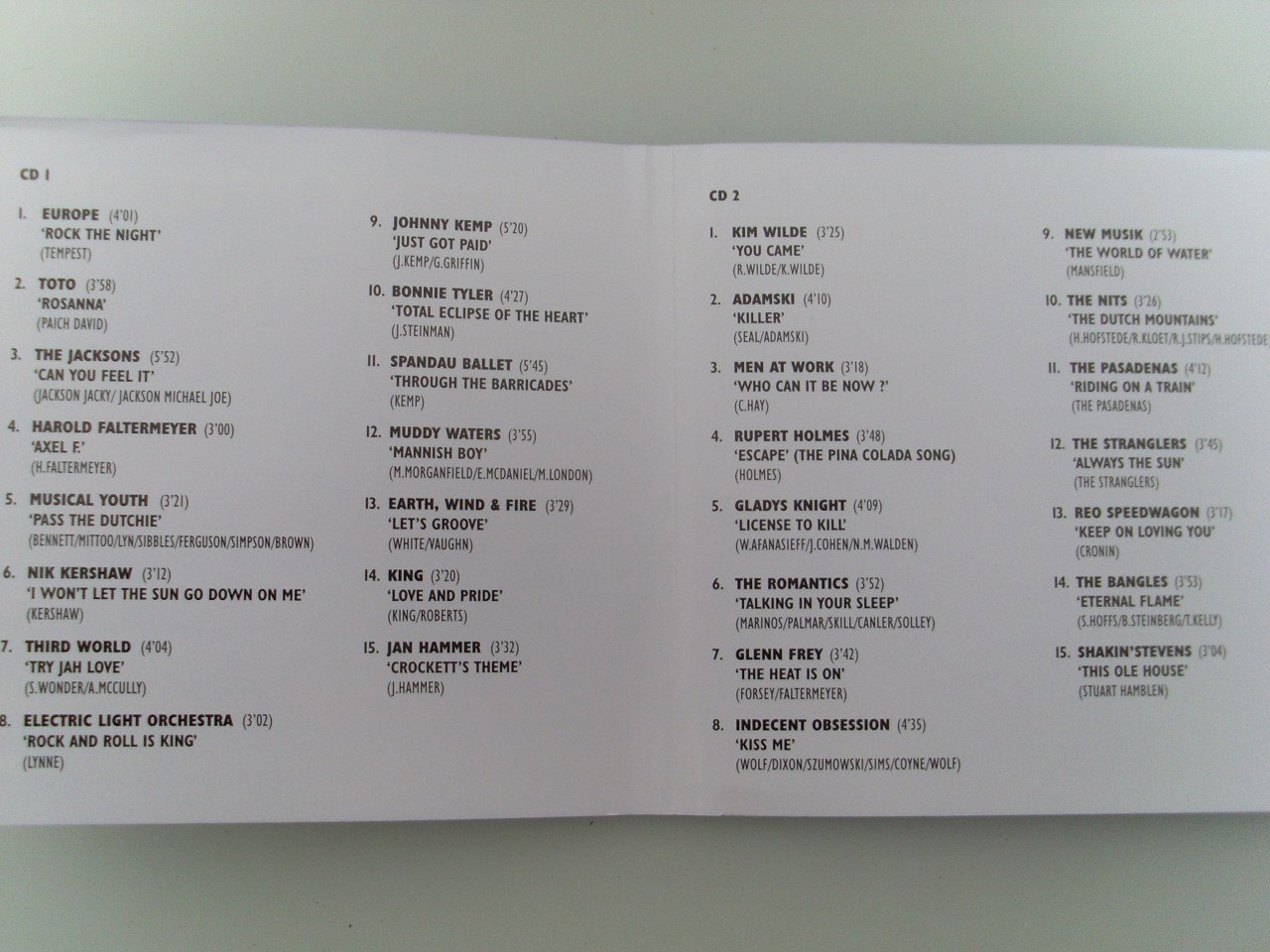 CD The very best of popmusic vol 2