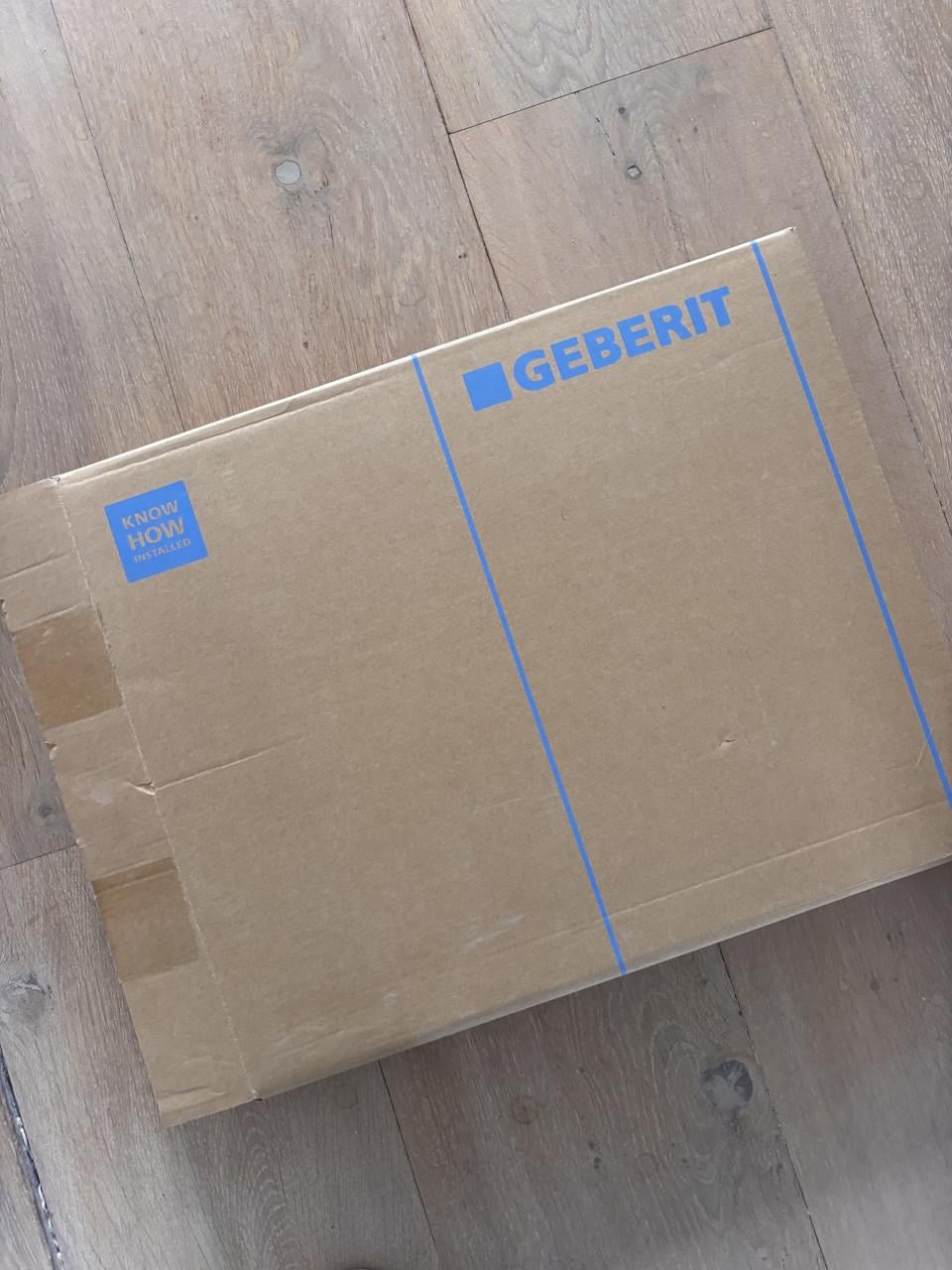 Geberit softclose toiletbril nieuw