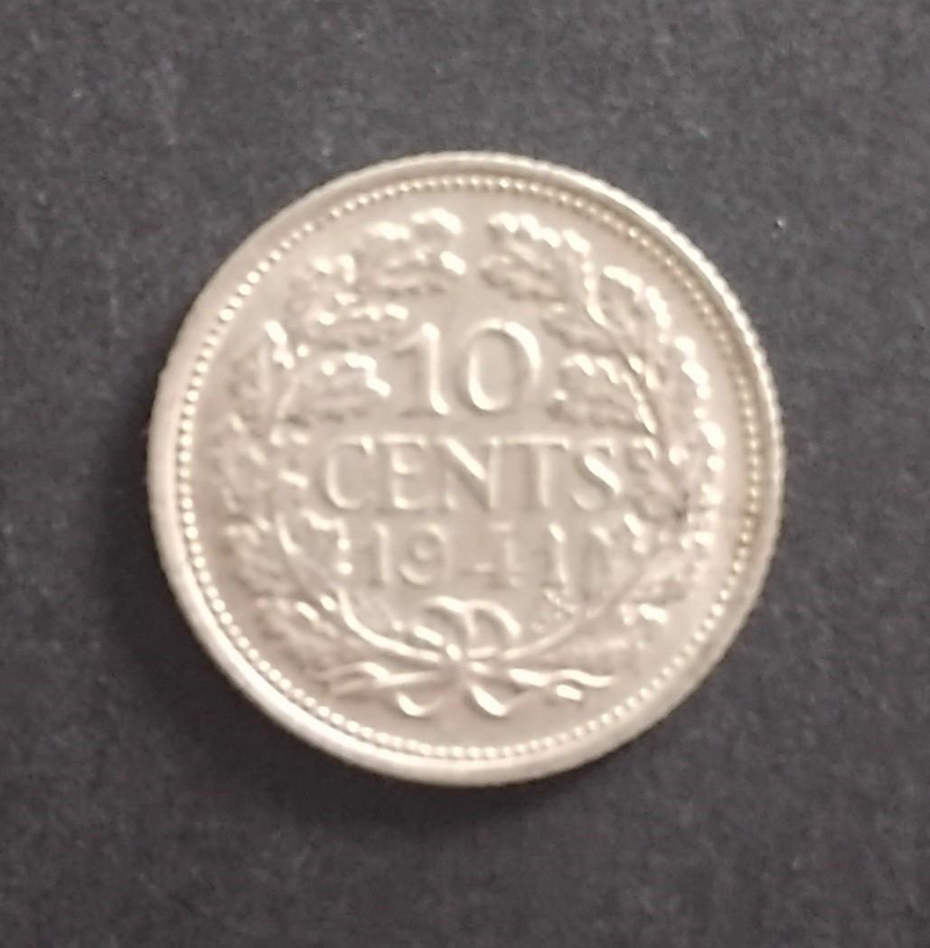 Zilver 9x Dubbeltjes 1x Kwartje 1897-1941